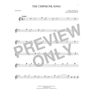 The Chipmunk Song