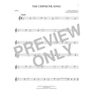 The Chipmunk Song