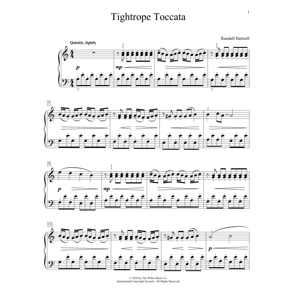Tightrope Toccata