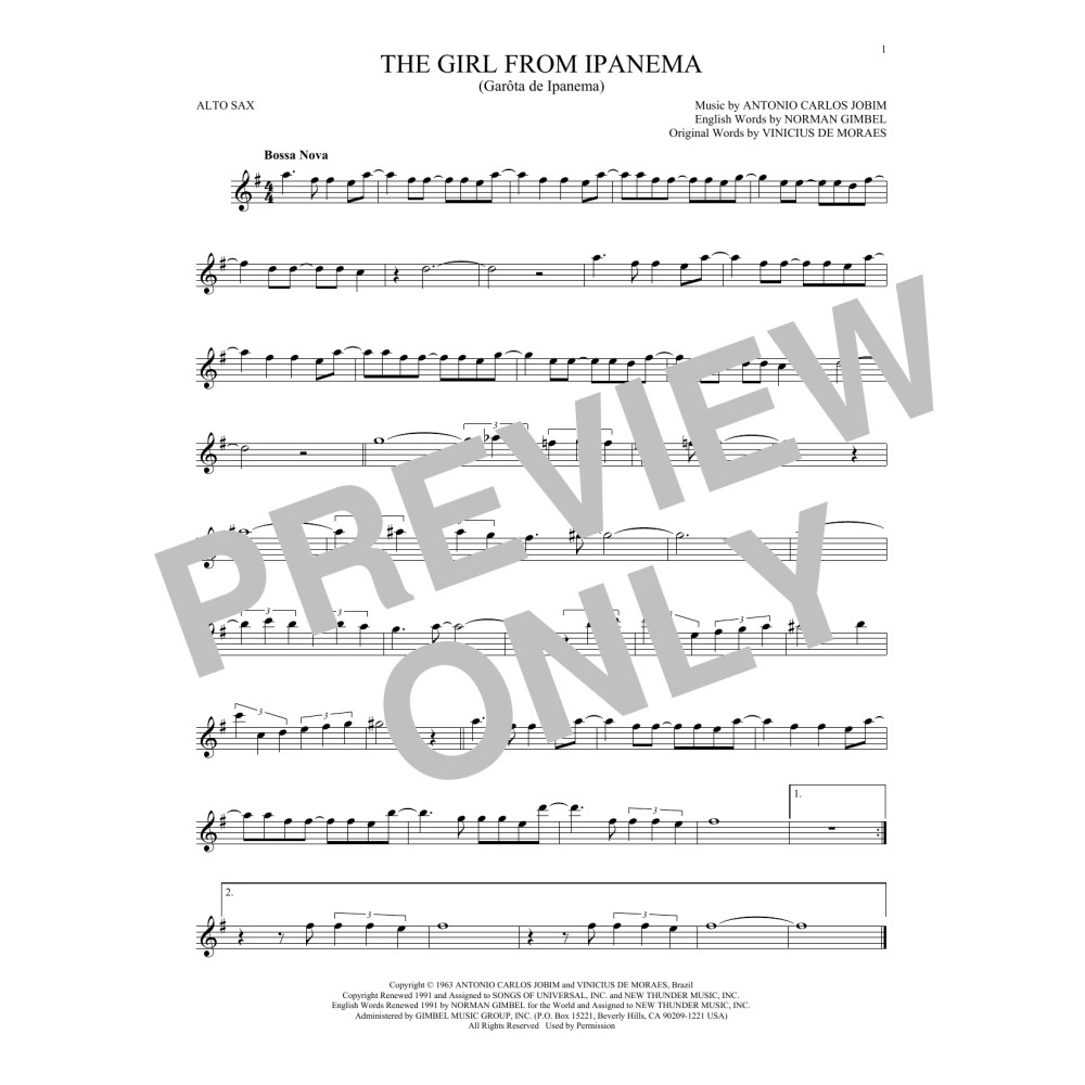 The Girl From Ipanema