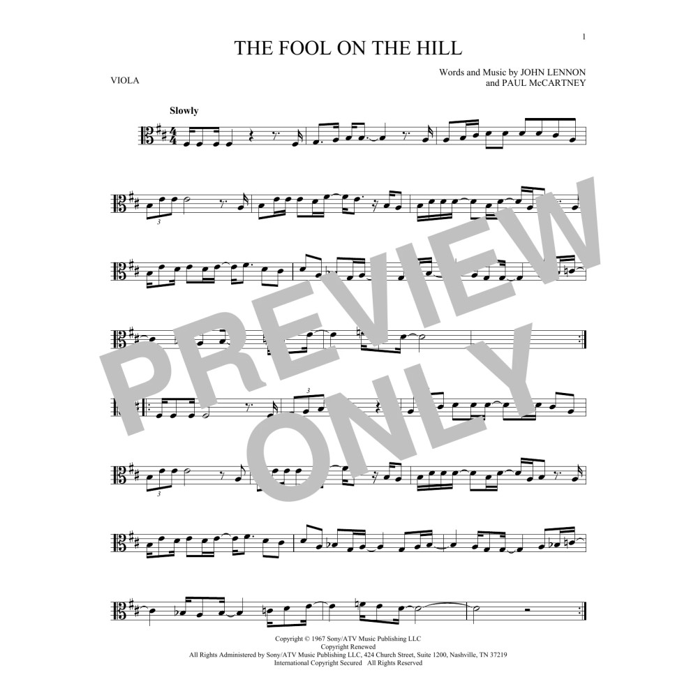 The Fool On The Hill