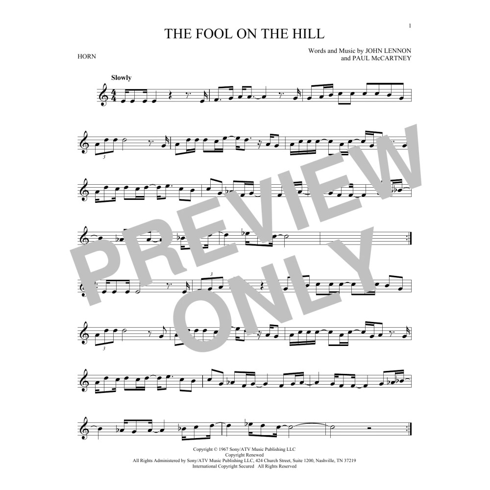 The Fool On The Hill