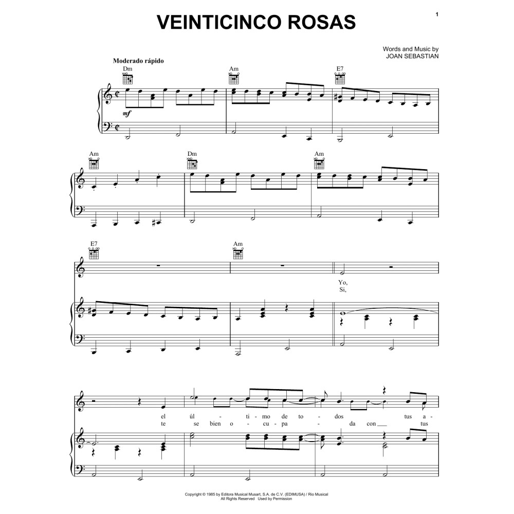 Veinticinco Rosas