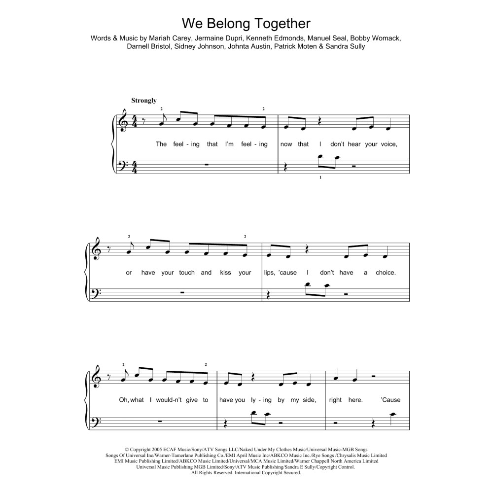 We Belong Together