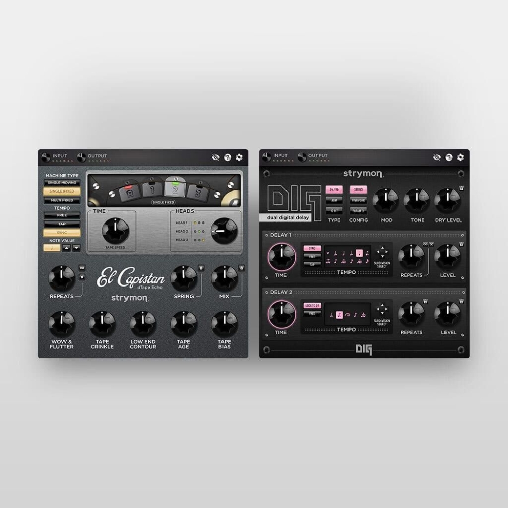 Strymon Echo Bundle: El Capistan & Dig