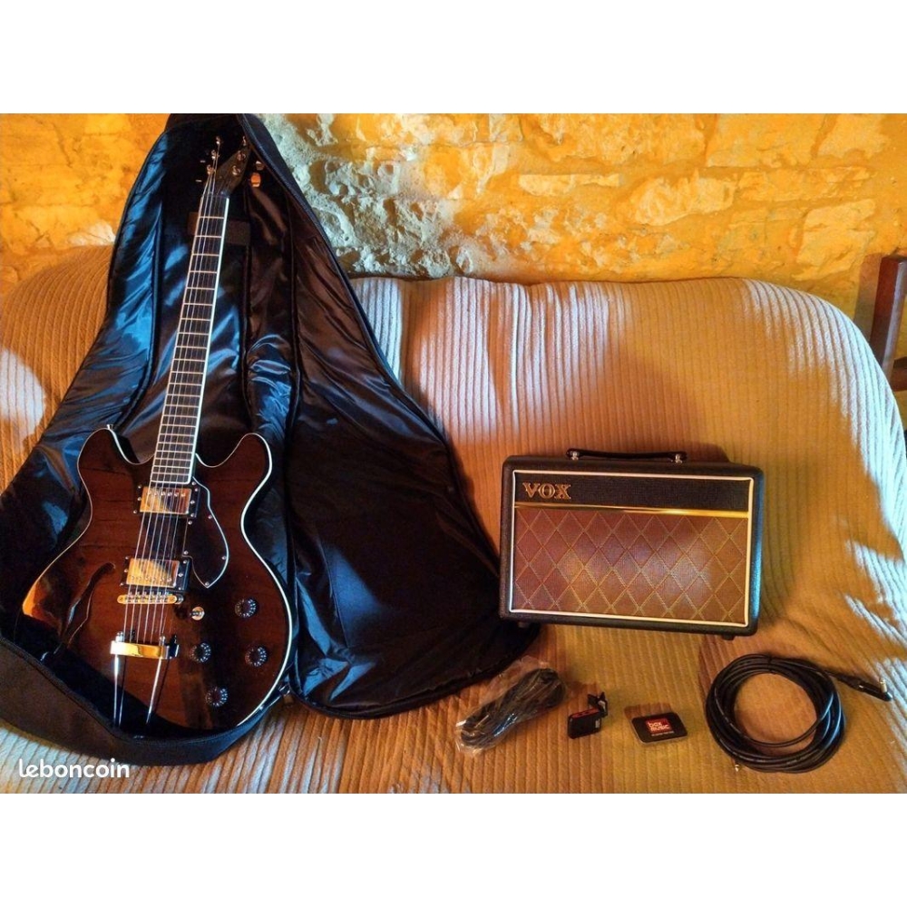 Serie Silveray Stagg 533 + amplificador Vox