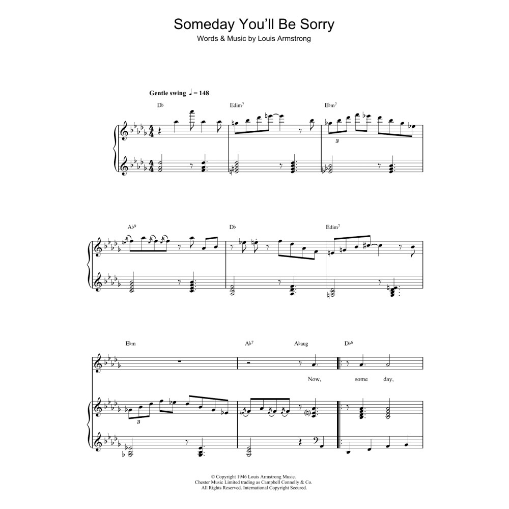 Someday (You'll Be Sorry)