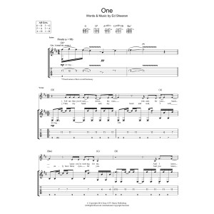 One