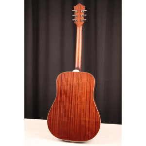 Guild D-140-SB is a superb acoustic guitar that offers exceptional sound quality and versatility. This dreadnought-style guitar