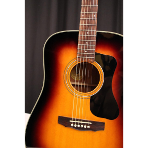 Guild D-140-SB is a superb acoustic guitar that offers exceptional sound quality and versatility. This dreadnought-style guitar