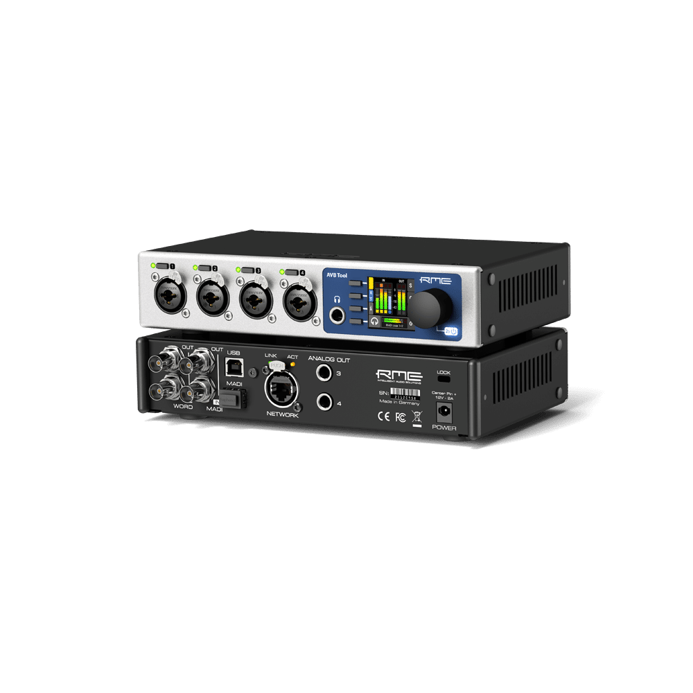 La RME AVB TOOL es una potente interfaz de audio que ofrece una increíble calidad de sonido y un rendimiento excepcional. 