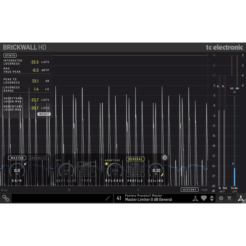 Tc Electronic Brickwall Hd Master Limiter
