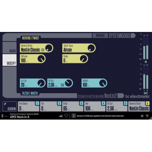 TC Electronic Nonlin2 Twisted Effects Reverb