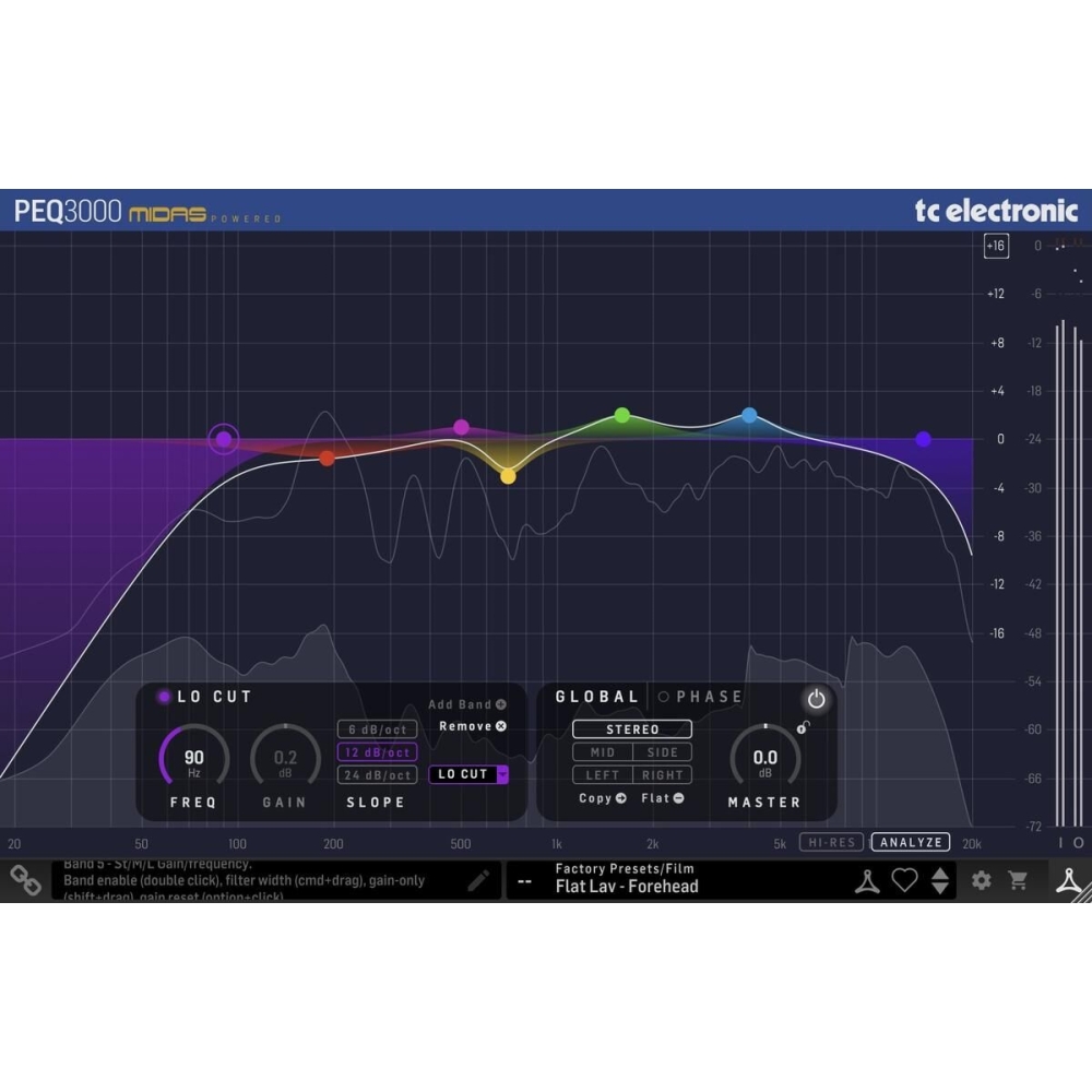 TC Electronic Peq 3000 Versátil Eq Midas 2x12