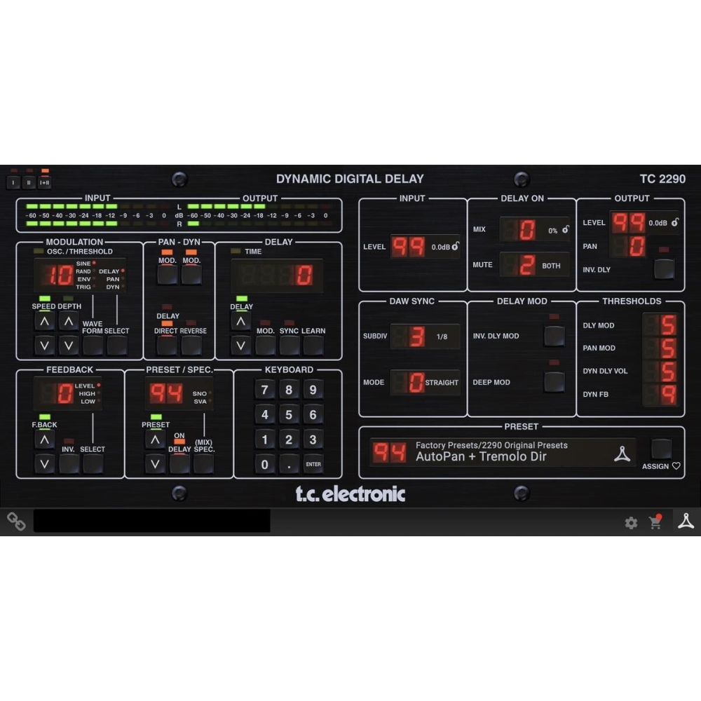 TC Electronic TC 2290 Legendary Dynamic Delay