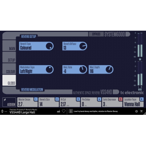 TC Electronic VSS4 HD Auténtico Reverb Espacial
