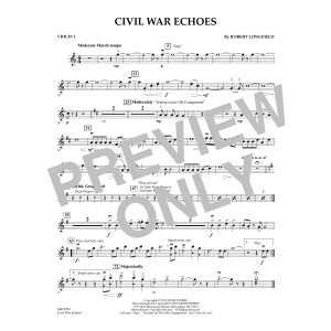 Civil War Echoes - Violin 1