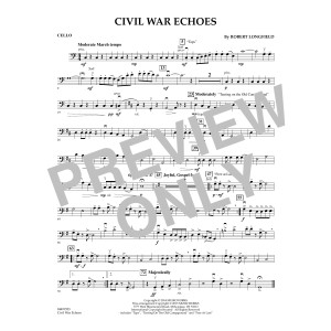 Civil War Echoes - Cello