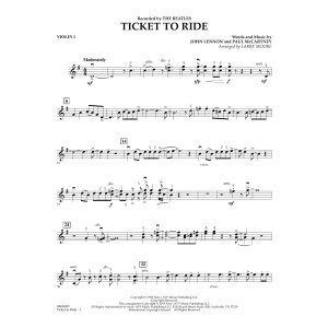 Ticket to Ride - Violin 1
