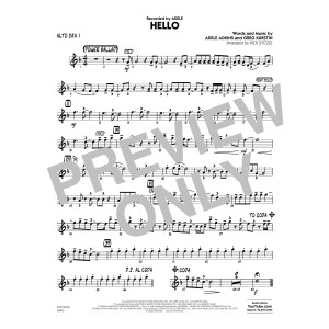 Hello - Alto Sax 1