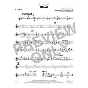 Hello - Alto Sax 2