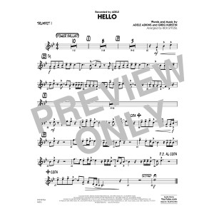 Hello - Trumpet 1