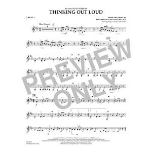 Thinking Out Loud - Violin 2
