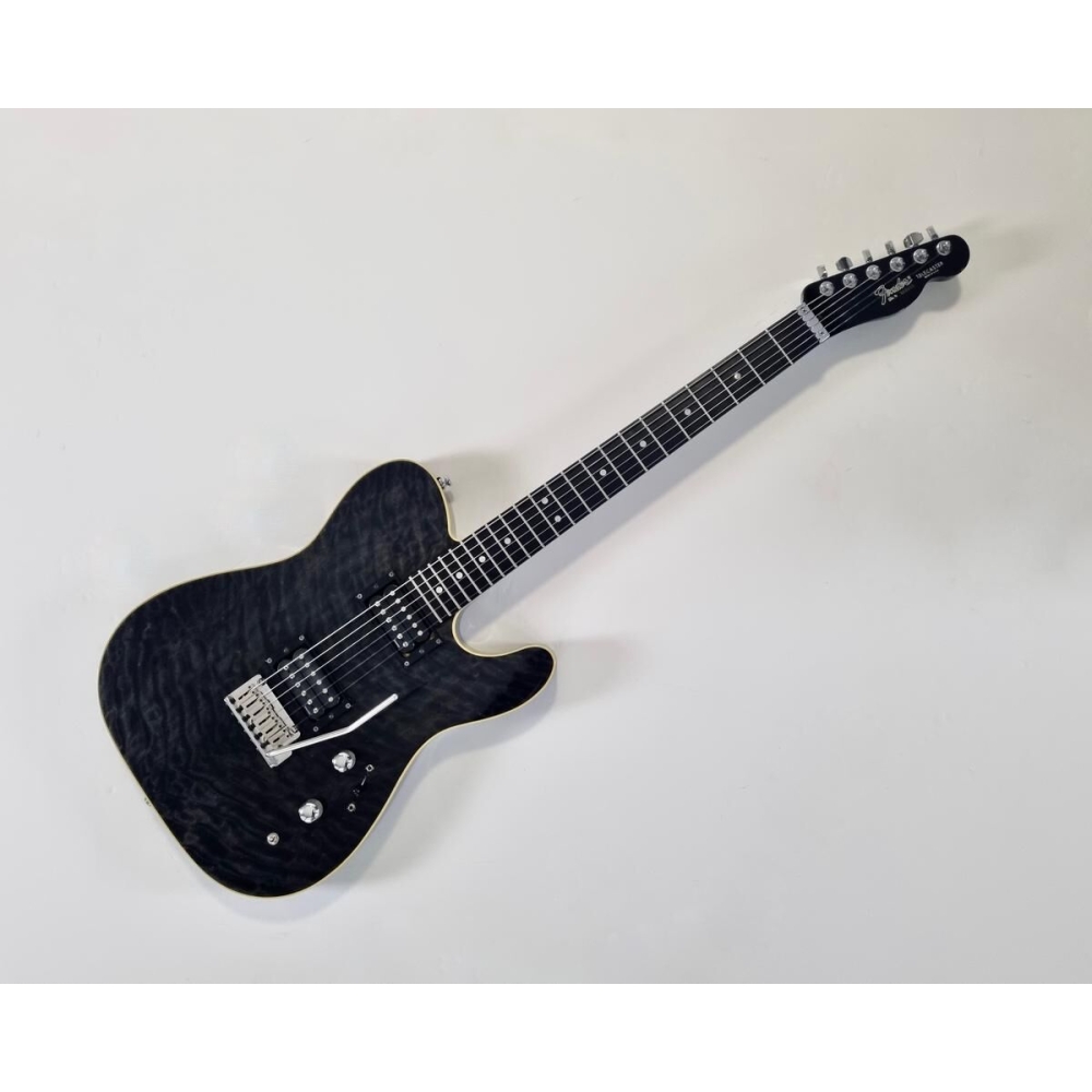 Fender Telecaster de mástil encolado 1991 Custom Shop Trans Black