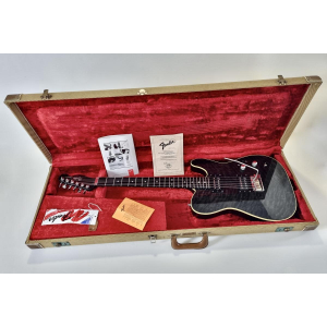 Fender Telecaster de mástil encolado 1991 Custom Shop Trans Black