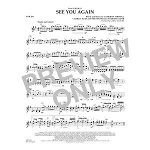 See You Again - Violin 1