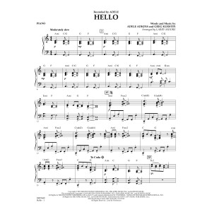 Hello - Piano