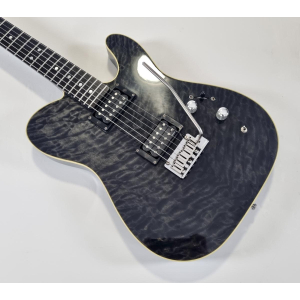 Fender Telecaster de mástil encolado 1991 Custom Shop Trans Black