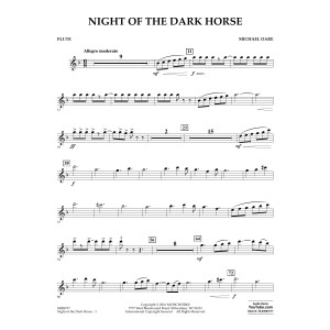 Night of the Dark Horse - Flute