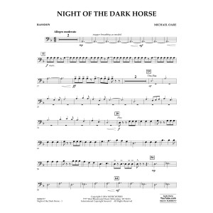 Night of the Dark Horse - Bassoon