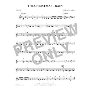 The Christmas Train - Violin 2