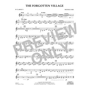 The Forgotten Village - Bb Clarinet 1