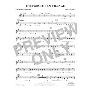 The Forgotten Village - Eb Baritone Saxophone