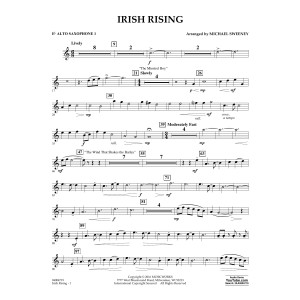 Irish Rising - Eb Alto Saxophone 1