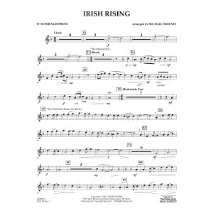 Irish Rising - Bb Tenor Saxophone