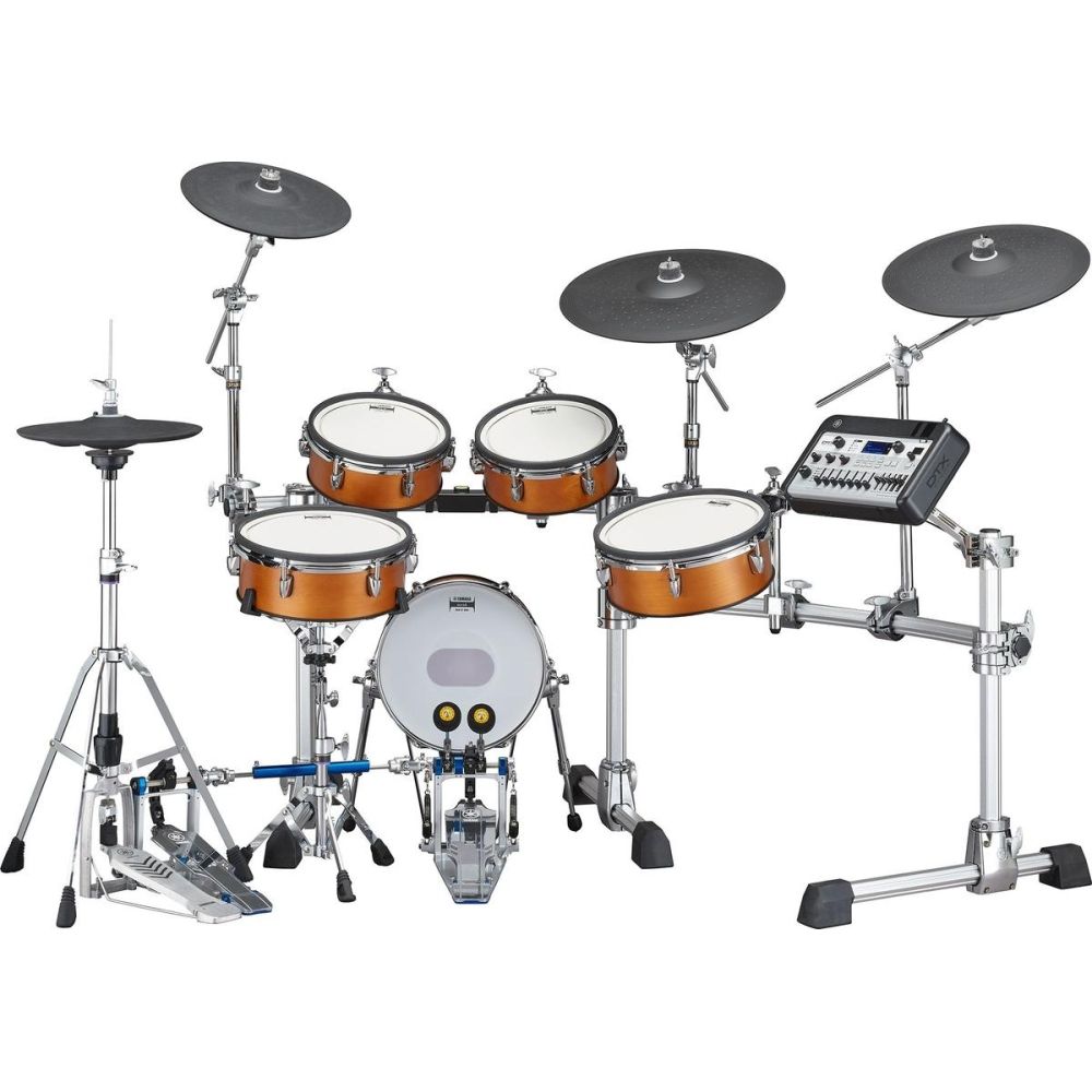 Yamaha DTX10K-MRW Electronic Drum Set - Mesh - Real Wood