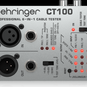 Behringer CT100 6-en-1 Testeur de cables