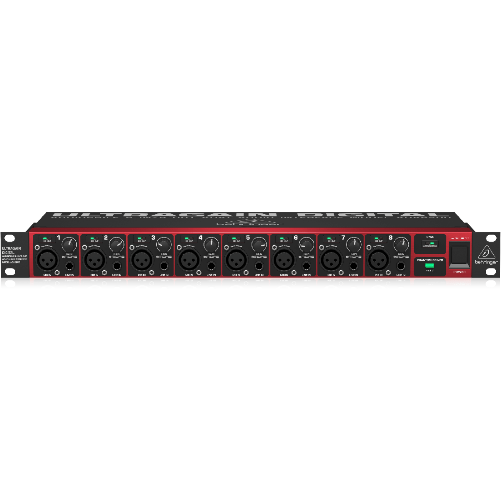 Behringer ADA8200 8-channel Microphone Preamp
