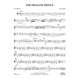 The Dragon Prince - Bb Clarinet 1