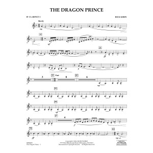 The Dragon Prince - Bb Clarinet 2