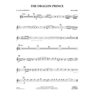 The Dragon Prince - Eb Alto Saxophone 1