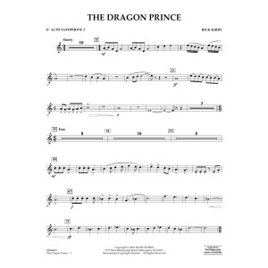 The Dragon Prince - Eb Alto Saxophone 2