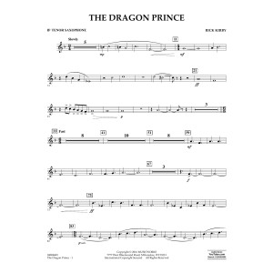 The Dragon Prince - Bb Tenor Saxophone