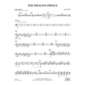 The Dragon Prince - Percussion 1