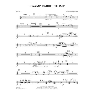 Swamp Rabbit Stomp - Flute 1