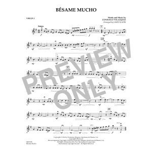 Besame Mucho - Violin 1
